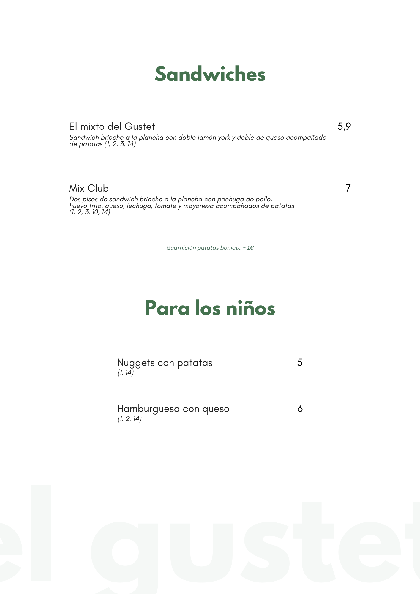 carta_el_gustet_bar_benetusser_valencia